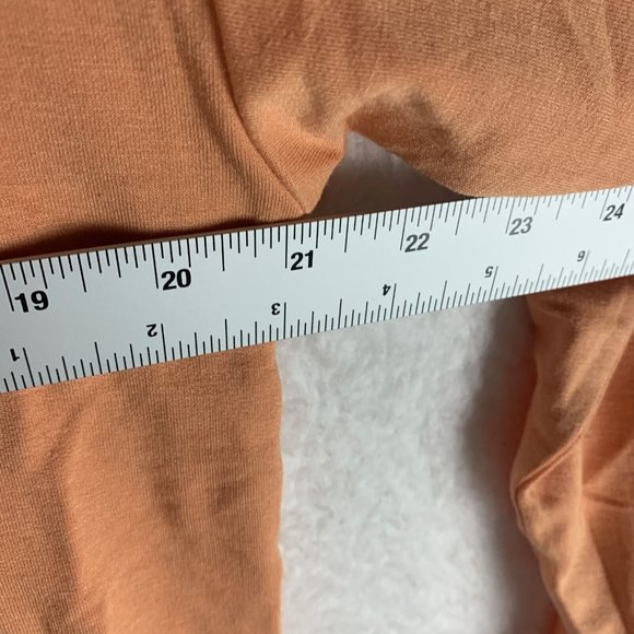 Alpine Design Sweater Women's Medium Bright Orange Panorama Crew Pullover 7127 - Picture 4 of 6